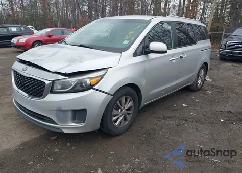 2015 Kia Sedona Lx z USA, uszkodzony, nr VIN KNDMB5C19F6071684